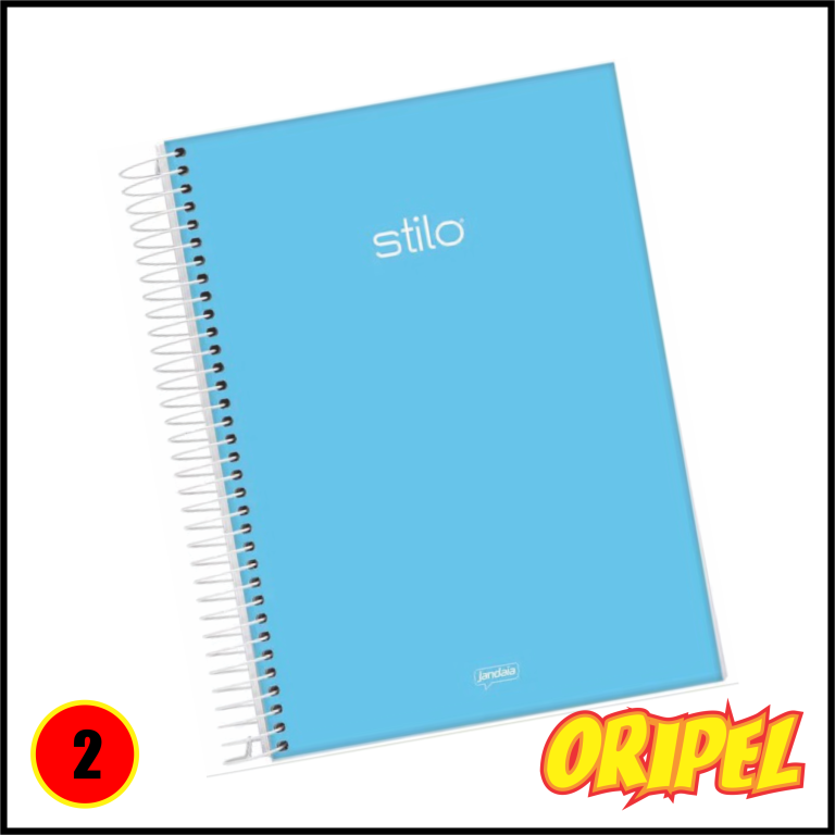 CAD.¼ C/D ESPIRAL STILO PASTEL JANDAIA 80 FLS