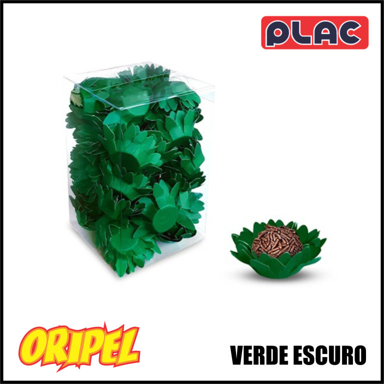 FORMINHA FLOR DE LOTUS VERDE ESCURO PLAC 40 UN