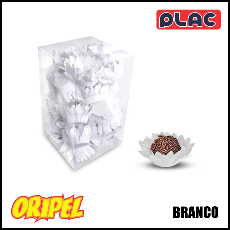 FORMINHA FLOR DE LOTUS BRANCO PLAC 40 UN