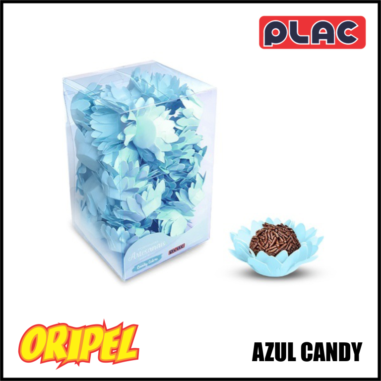 FORMINHA FLOR DE LOTUS AZUL CANDY PLAC 40 UN