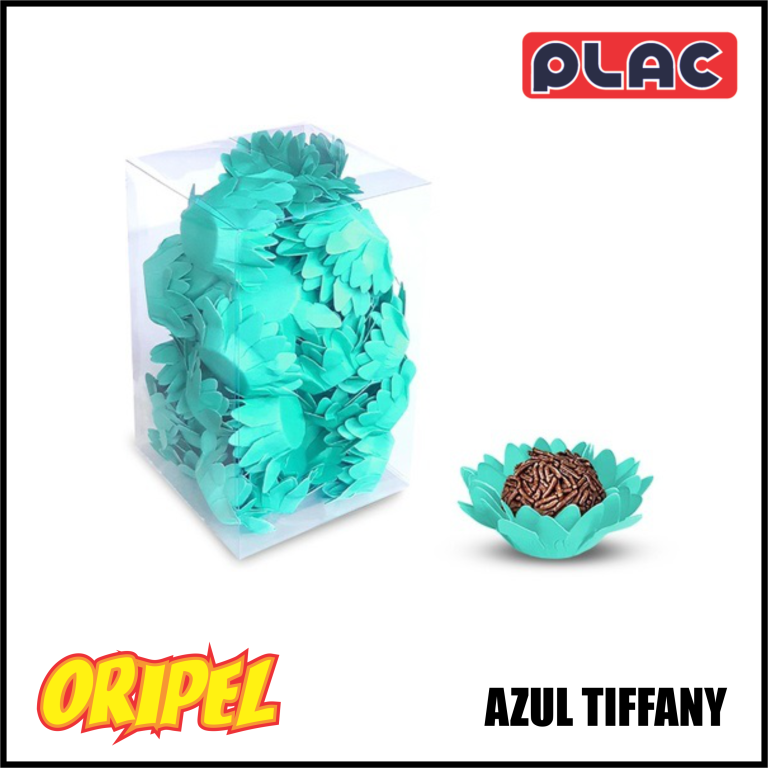 FORMINHA FLOR DE LOTUS AZUL TIFFANY PLAC 40 UN