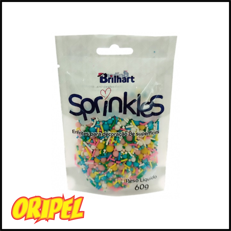 SPRINKLES COLORIDA BRILHART 60G