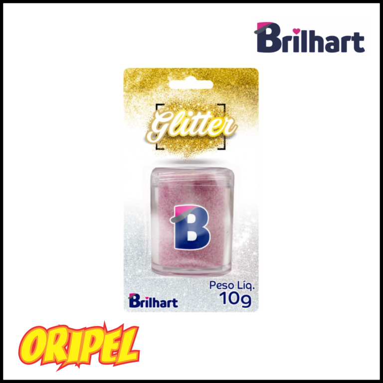 GLITTER COMESTIVEL BLISTER ALGODÃO DOCE BRILHART 10G