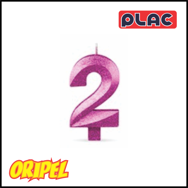 VELA ANIVERSARIO INFINITY METALLIC ROSA/2 PLAC