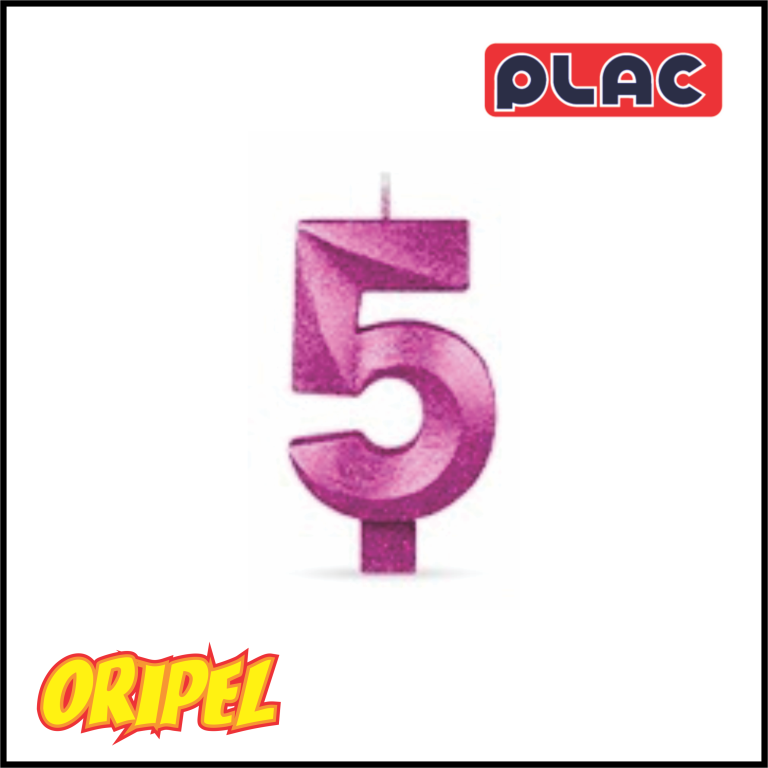 VELA ANIVERSARIO INFINITY METALLIC ROSA/5 PLAC