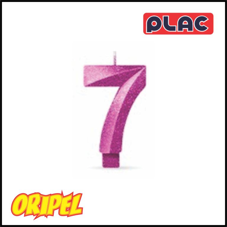 VELA ANIVERSARIO INFINITY METALLIC ROSA/7 PLAC