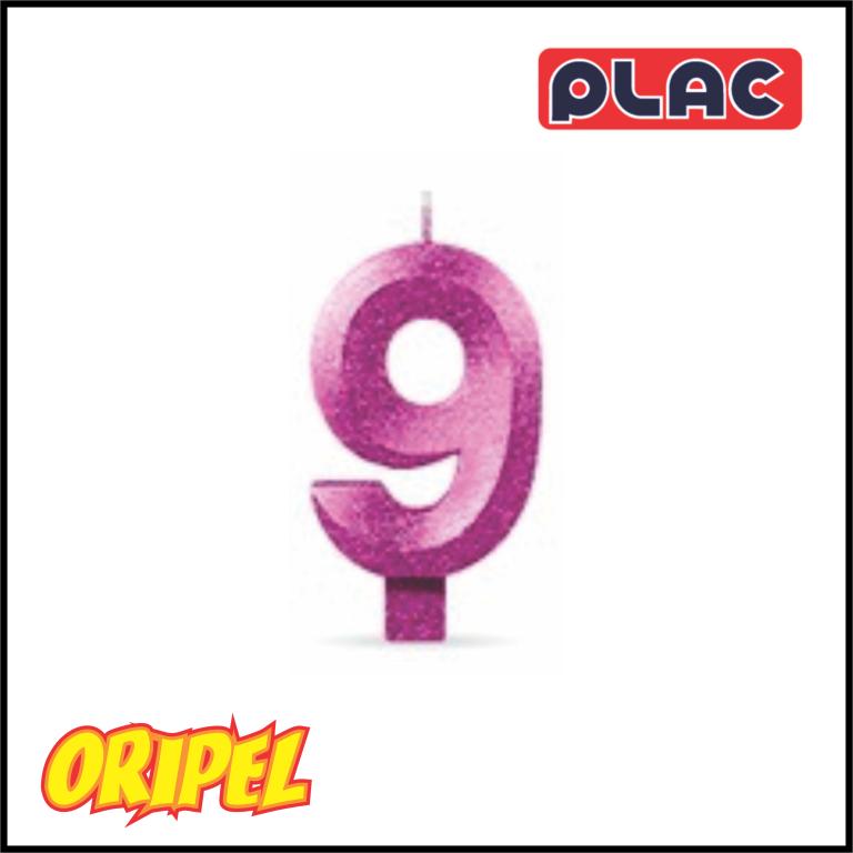 VELA ANIVERSARIO INFINITY METALLIC ROSA/9 PLAC