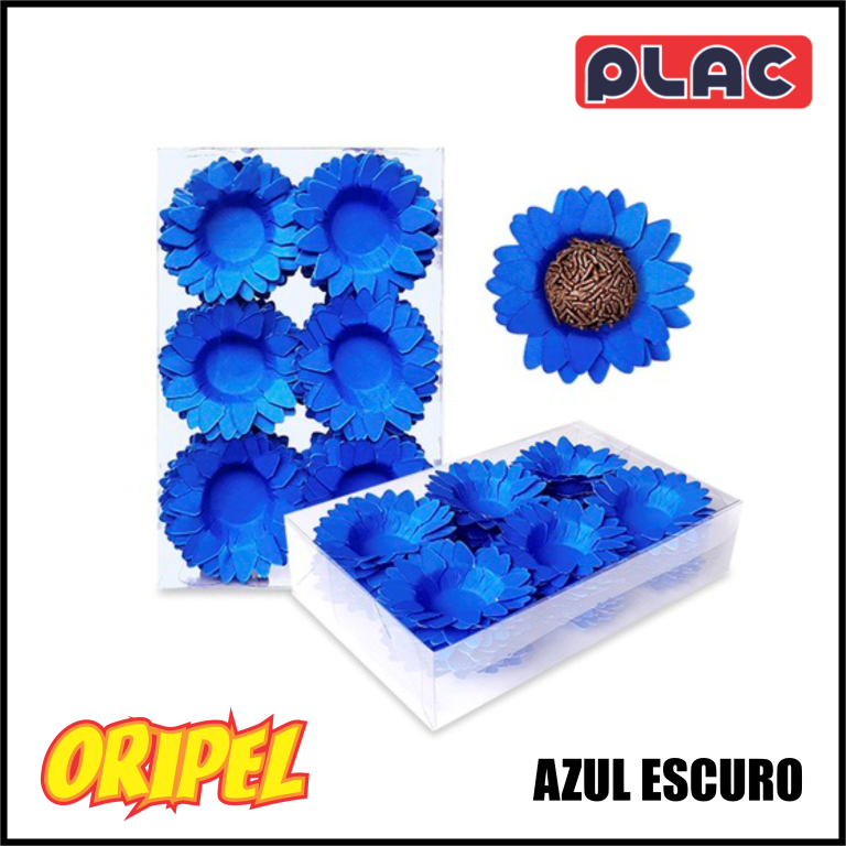FORMINHA GIRASSOL AZUL ESCURO PLAC 40 UN