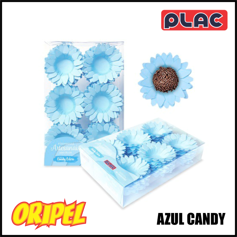FORMINHA GIRASSOL CANDY AZUL PLAC 40 UN