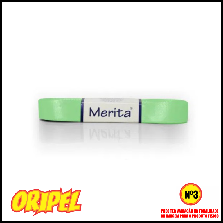 FITA CETIM F.SIMPLES 15MM/VD AGUA MERITA 10 MTS