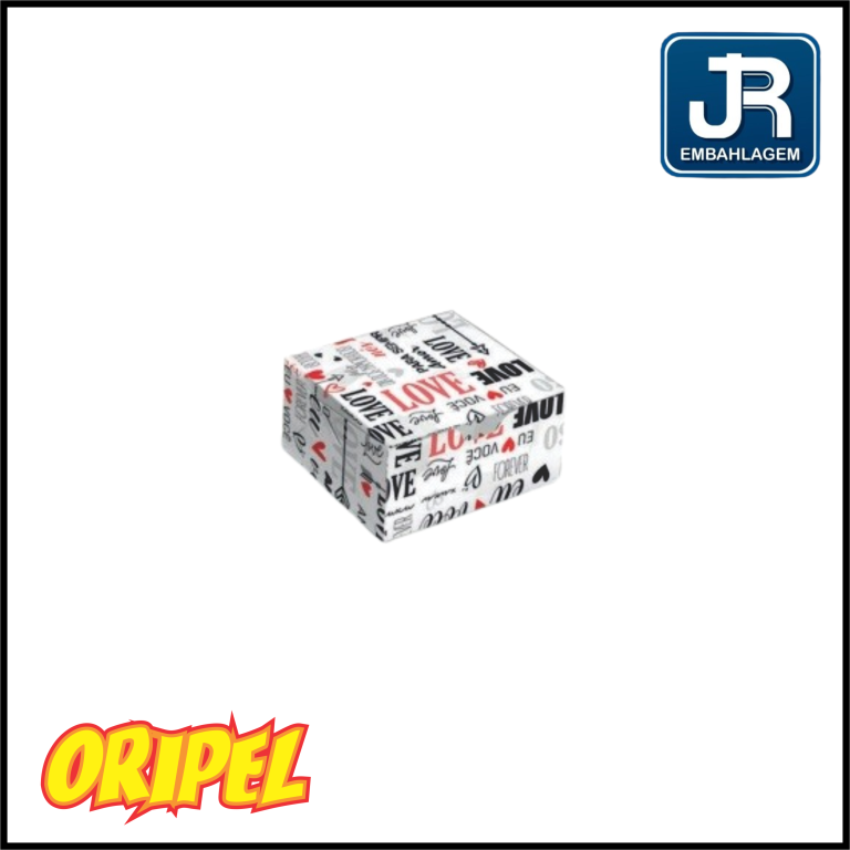 CAIXA 4 DOCES LOVE MM67/8X7,5X4CM JR EMBALAGEM