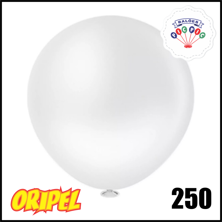 BALÃO FAT BALL 25" CLEAR PIC PIC