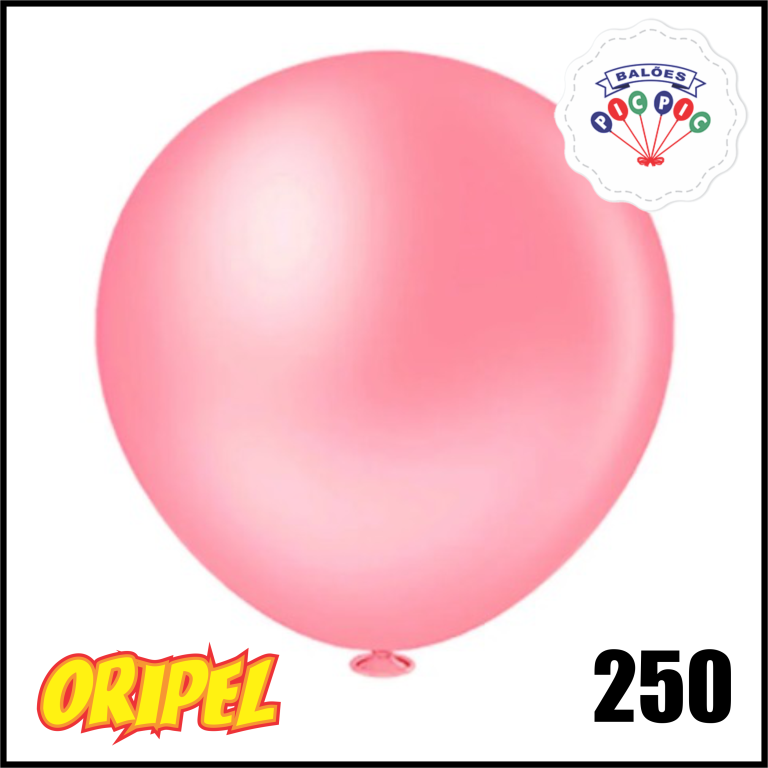 BALÃO FAT BALL 25" ROSA BABY PIC PIC