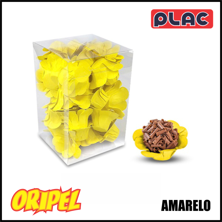 FORMINHA FLORENÇA AMARELO PLAC 40 UN