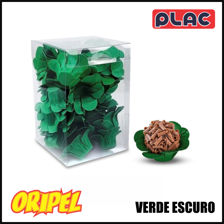 FORMINHA FLORENÇA VERDE ESCURO PLAC 40 UN