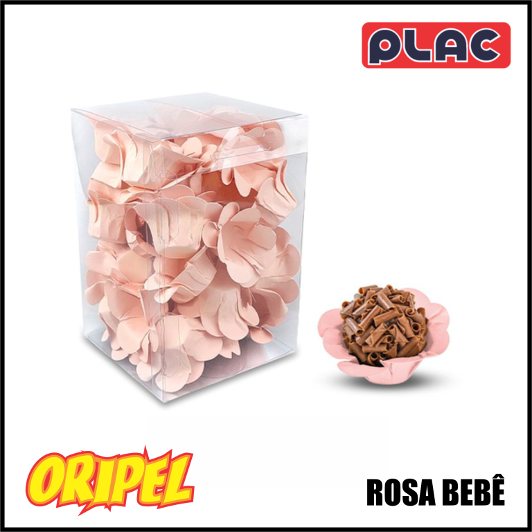 FORMINHA FLORENÇA ROSA BEBE PLAC 40 UN
