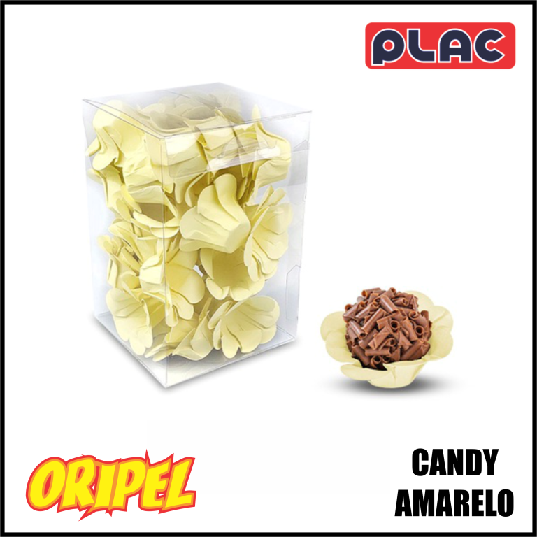 FORMINHA FLORENÇA AMARELO CANDY PLAC 40 UN