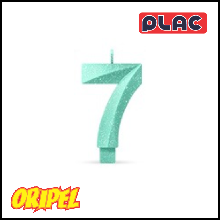 VELA ANIVERSARIO INFINITY CANDY MENTA/7 PLAC