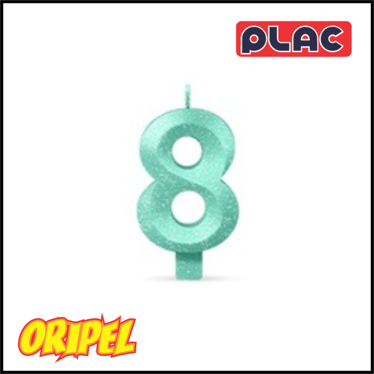 VELA ANIVERSARIO INFINITY CANDY MENTA/8 PLAC