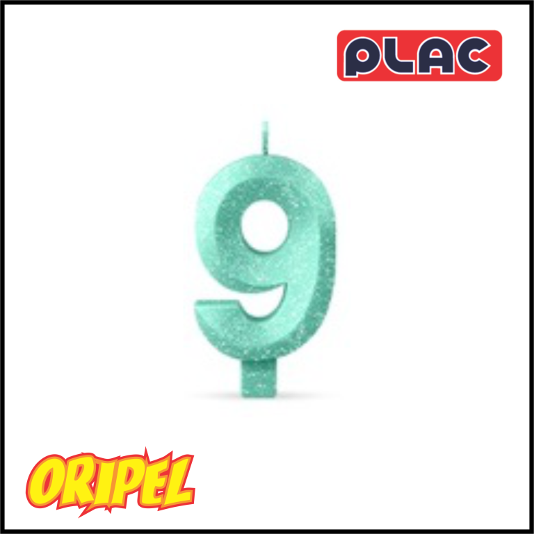 VELA ANIVERSARIO INFINITY CANDY MENTA/9 PLAC