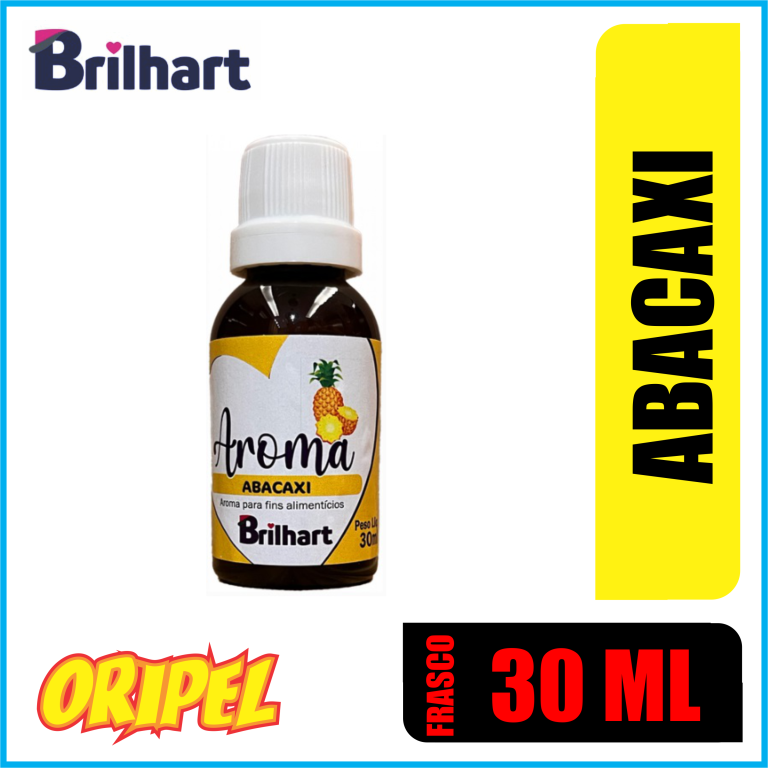 AROMA ALIMENTICIO ABACAXI BRILHART 30ML