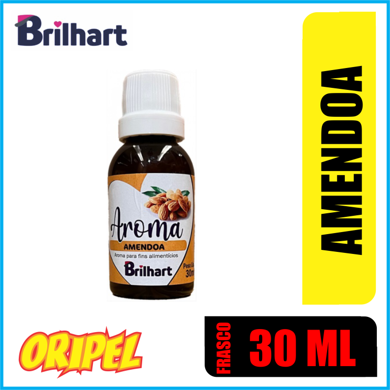 AROMA ALIMENTICIO AMENDOA BRILHART 30ML