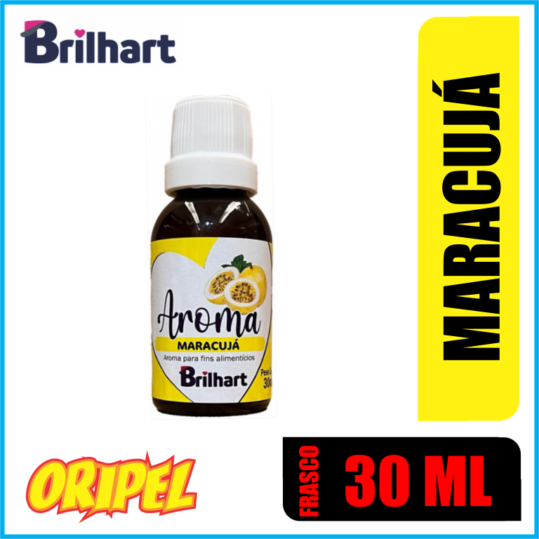 AROMA ALIMENTICIO MARACUJA BRILHART 30ML