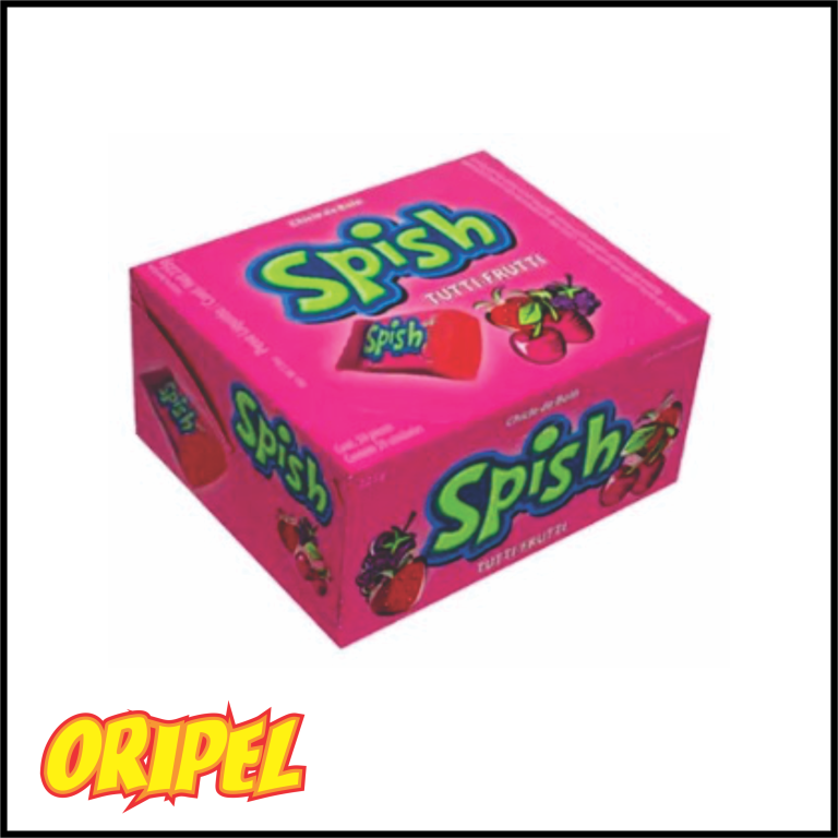 CHICLE SPISH TUTTI FRUTTI SUKEST 40 UN