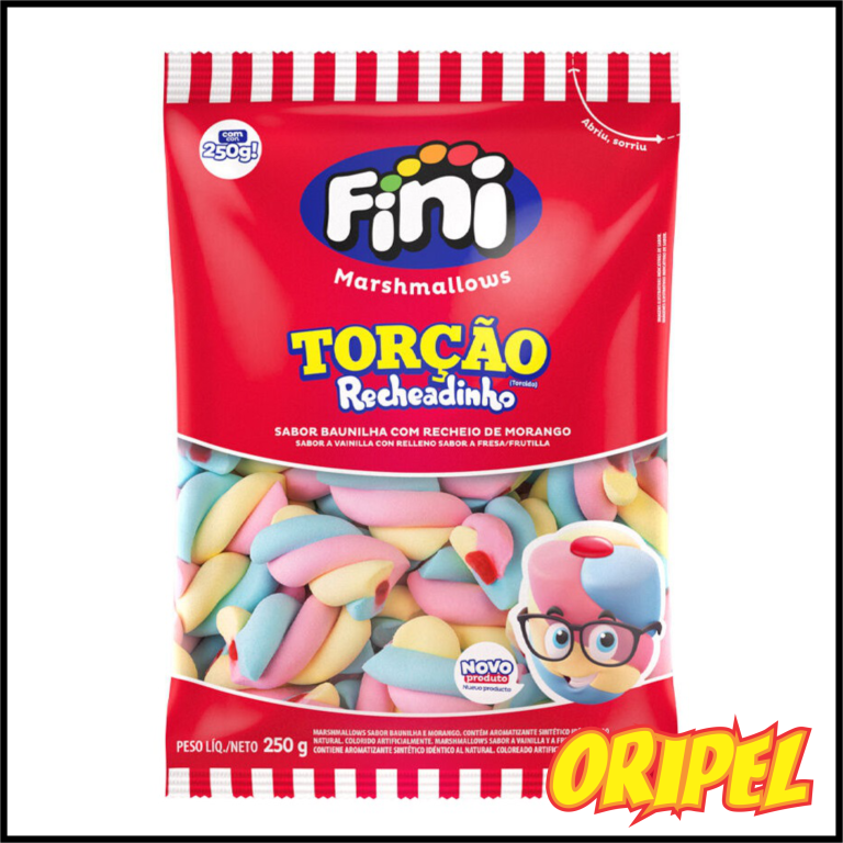 MARSHMALLOW TORÇÃO RECHEADINHO FINI 250G