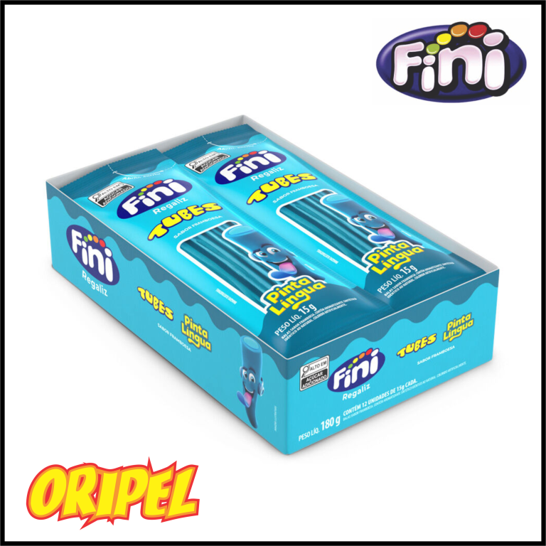 BALA TUBES PINTA LINGUA 12X15G FINI