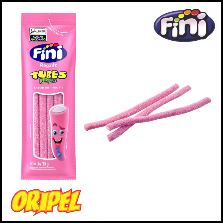 BALA TUBES TUTTI FRUTTI CITRICO FINI 12X15G