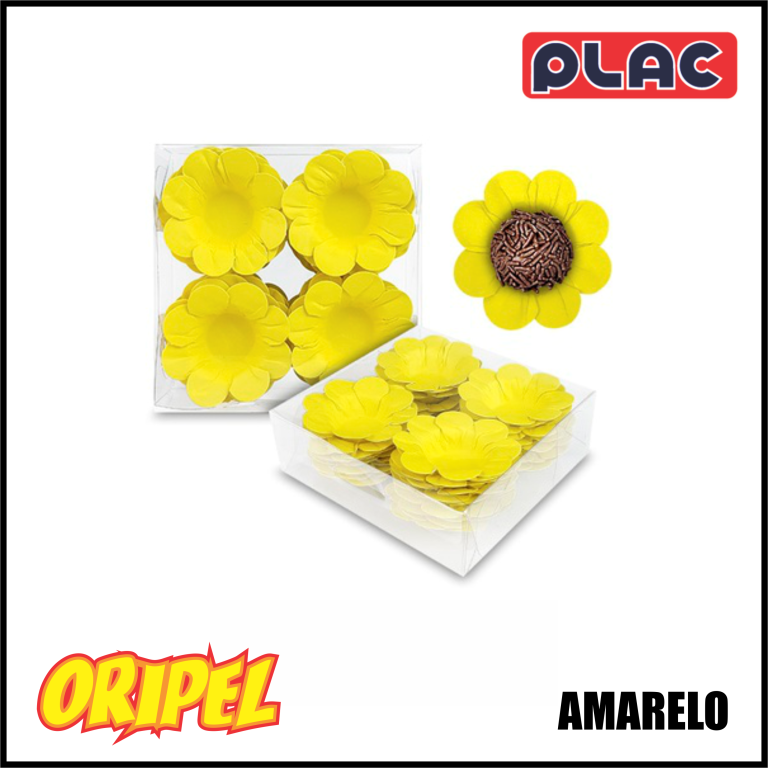 FORMINHA MARGARIDA AMARELO PLAC 40 UN