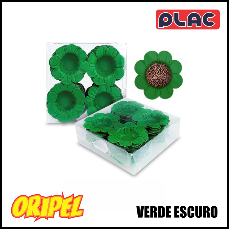FORMINHA MARGARIDA VERDE ESCURO PLAC 40 UN