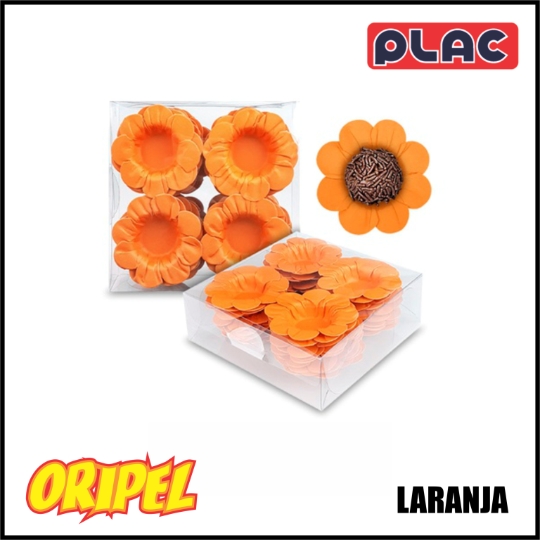FORMINHA MARGARIDA LARANJA PLAC 40 UN
