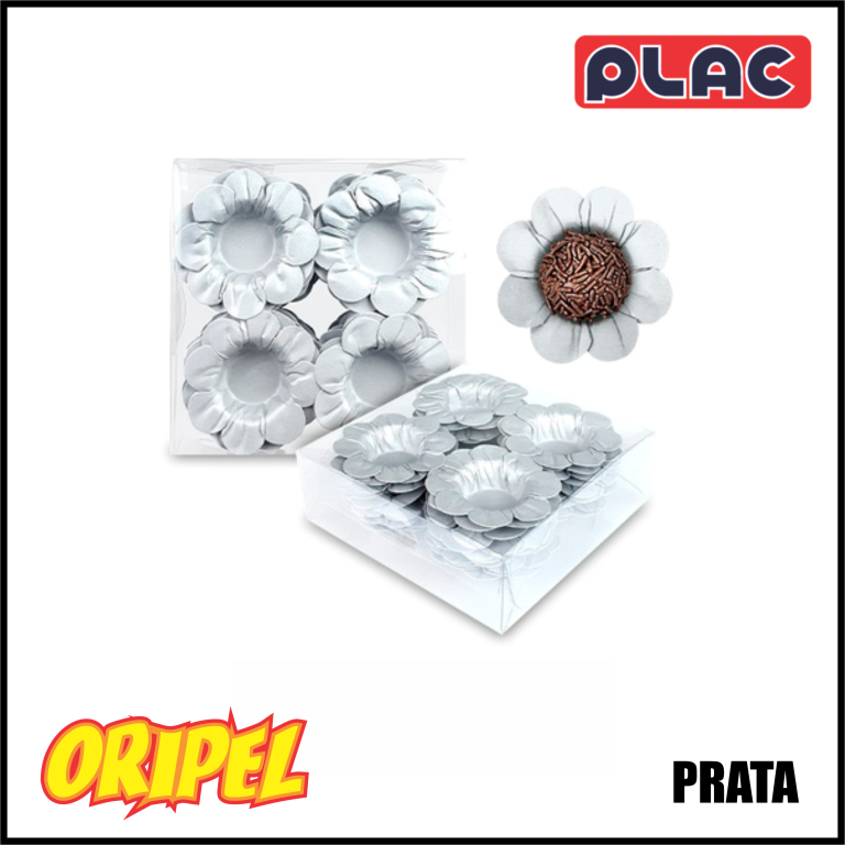 FORMINHA MARGARIDA PRATA PLAC 40 UN
