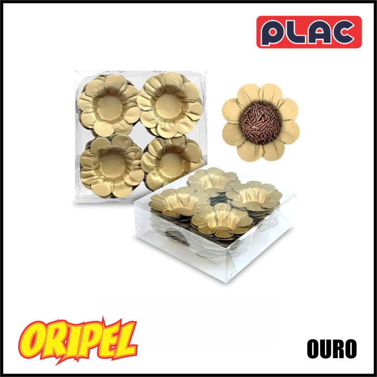 FORMINHA MARGARIDA OURO PLAC 40 UN