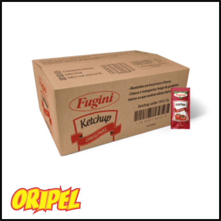 CATCHUP TRADICIONAL SACHE FUGINI 144X7G