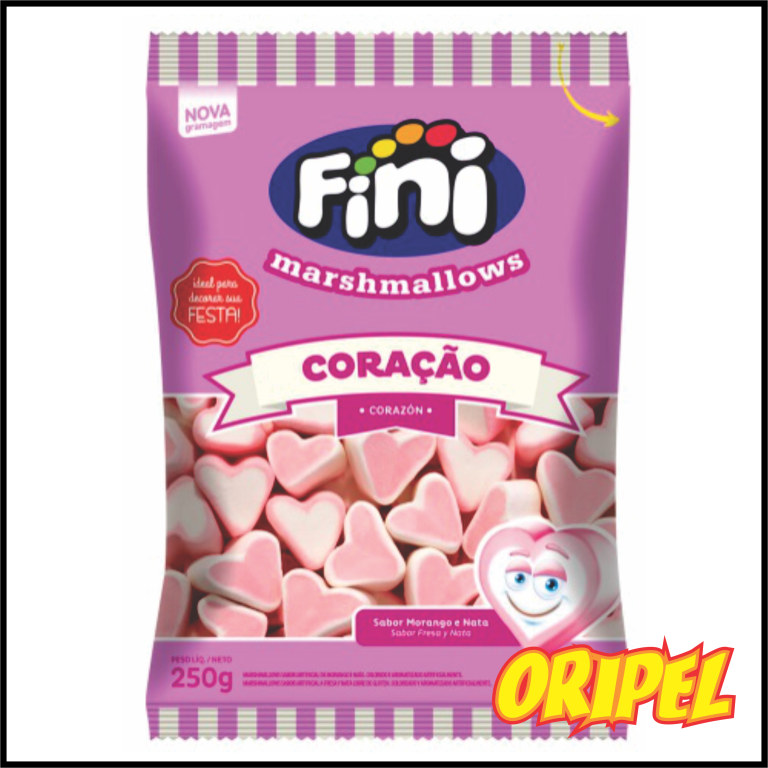 MARSHMALLOW CORAÇÃO FINI 250G