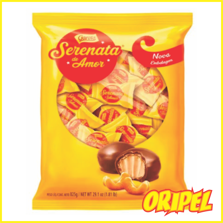 BOMBOM SERENATA DE AMOR GAROTO 825G/±50UN