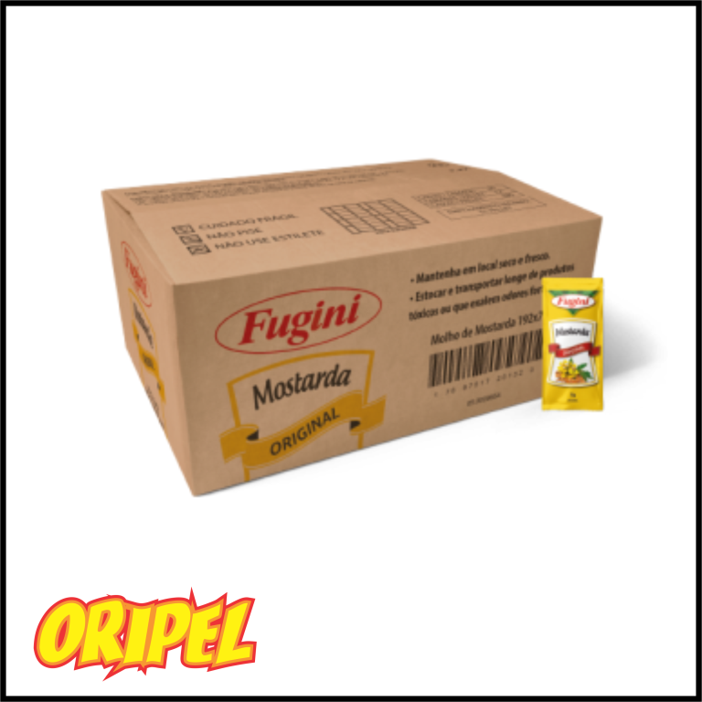 MOSTARDA TRADICIONAL SACHE FUGINI 144X7G