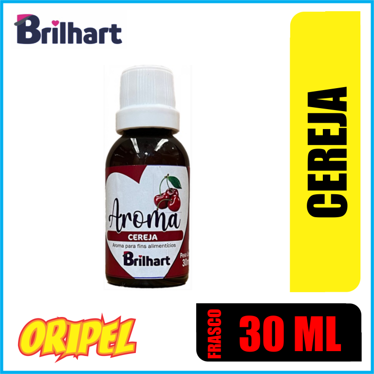 AROMA ALIMENTICIO CEREJA BRILHART 30ML