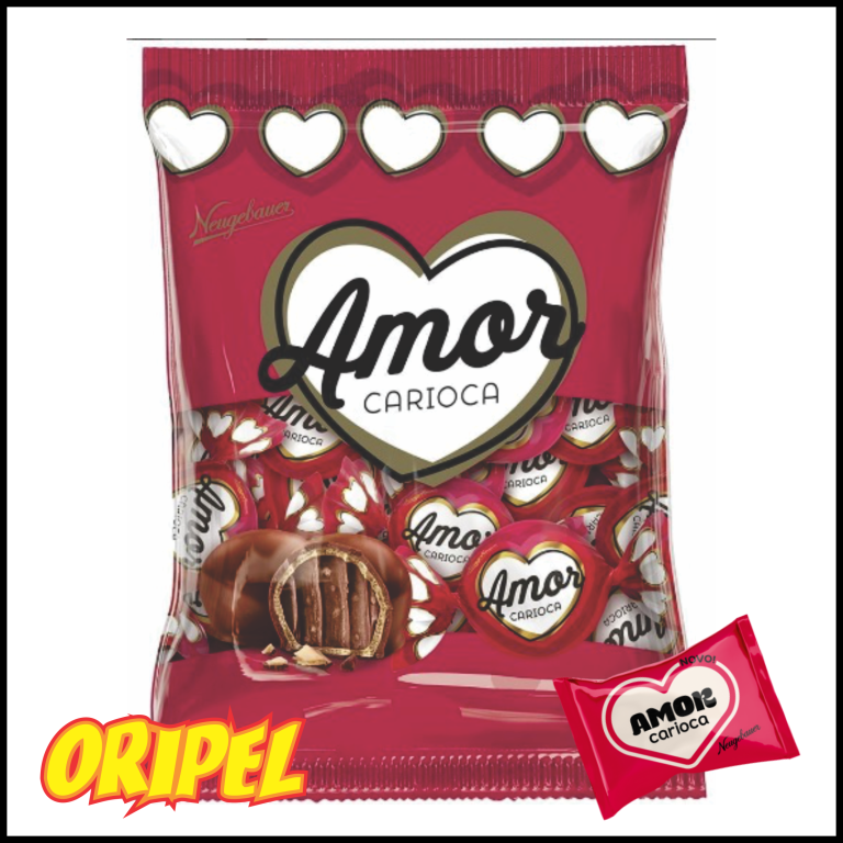 BOMBOM AMOR CARIOCA NEUGEBAUER 500G/±25UN