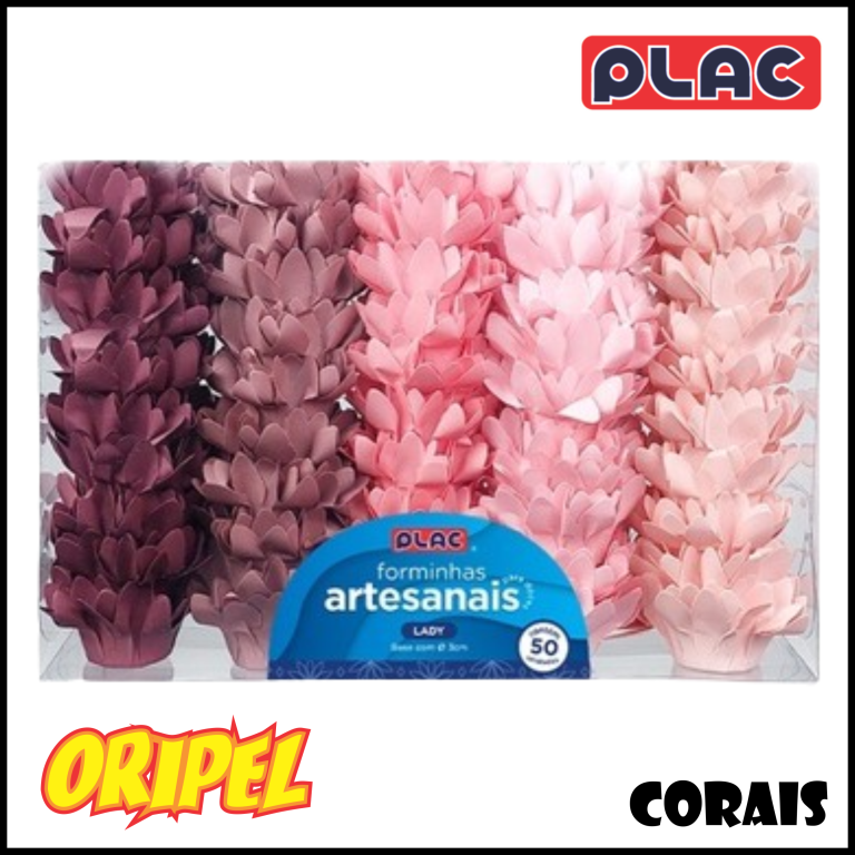 FORMINHA LADY AQUARELA CORAIS/ROSAS OUTONO PLAC 50 UN
