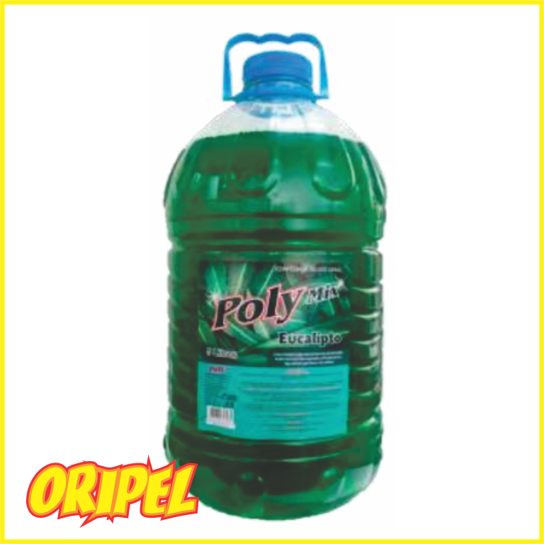 DESINFETANTE EUCALIPTO POLY MIX 5 LTS