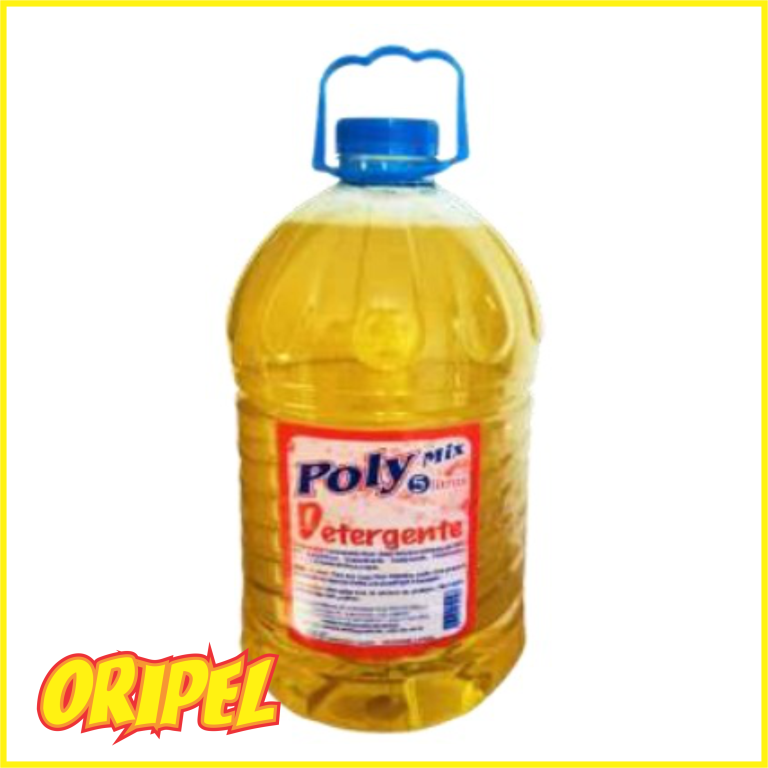 DETERGENTE LAVA LOUÇAS NEUTRO POLY MIX 5 LTS