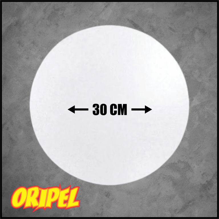 DISCO EPS/BRANCO 30CM DIVERSOS 020 UN