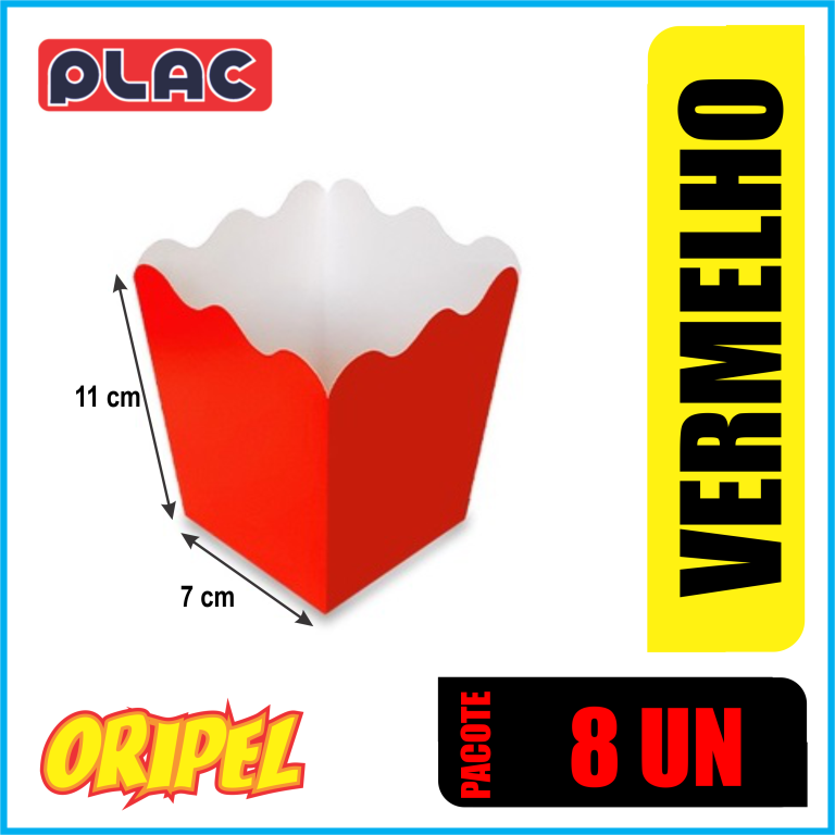 CACHEPO VERMELHO PLAC 8 UN