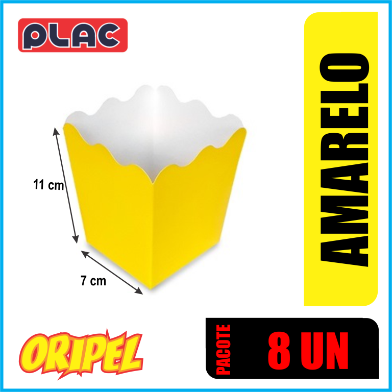 CACHEPO AMARELO PLAC 8 UN