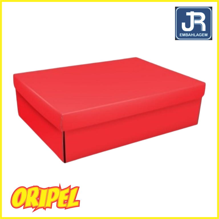 CX PRESENTE 42X31X13,5CM VERMELHO/RD1 JR EMBAHLAGEM