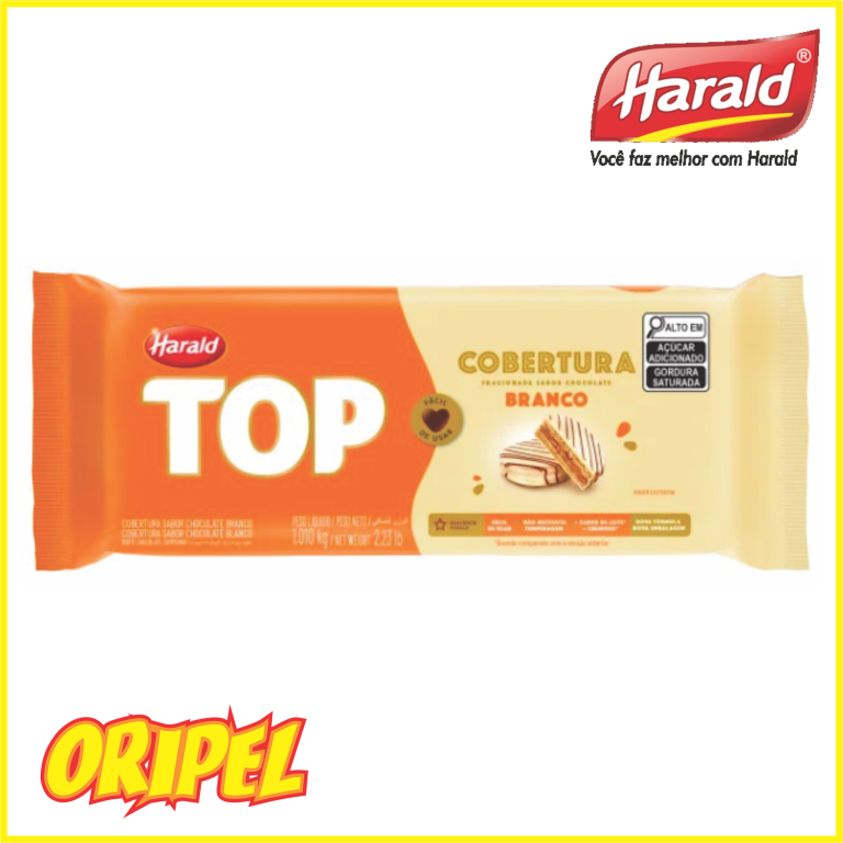 COBERTURA BARRA BRANCO TOP HARALD 1,01KG
